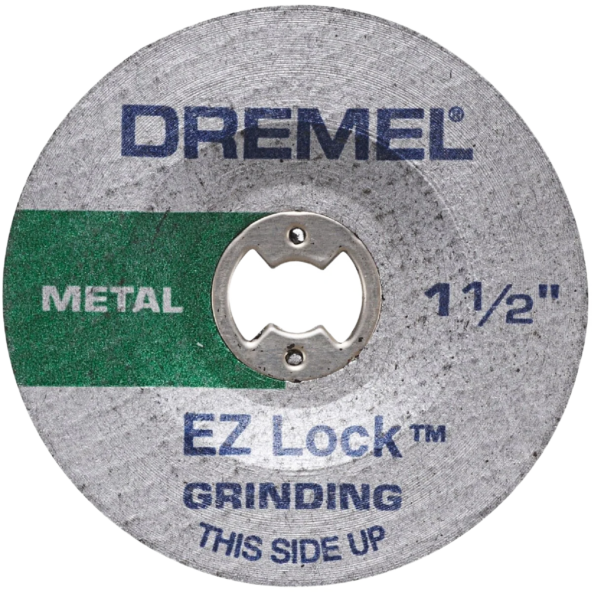 Crafted Dremel EZ Lock 1 1 2 in. Grinding Wheel for Metal 2-Piece Healthy