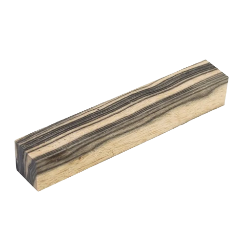 Superior Black White Ebony Pen Blank Functional