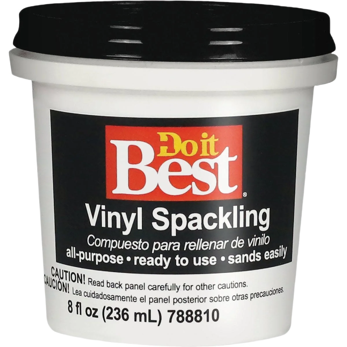Refined Do it All Purpose Vinyl Spackling Paste 1 2 Pint Exceptional