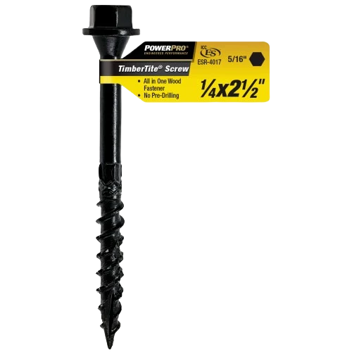 Enhanced Power Pro 1 4 In. x 2-1 2 In. TimberTite Structural Screw Artisan