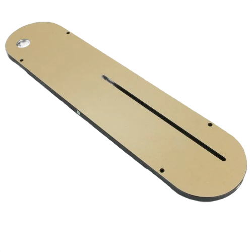 Contemporary Leecraft Zero Table Saw Insert 17-7 8 in. x 4-1 4 in. User-Friendly
