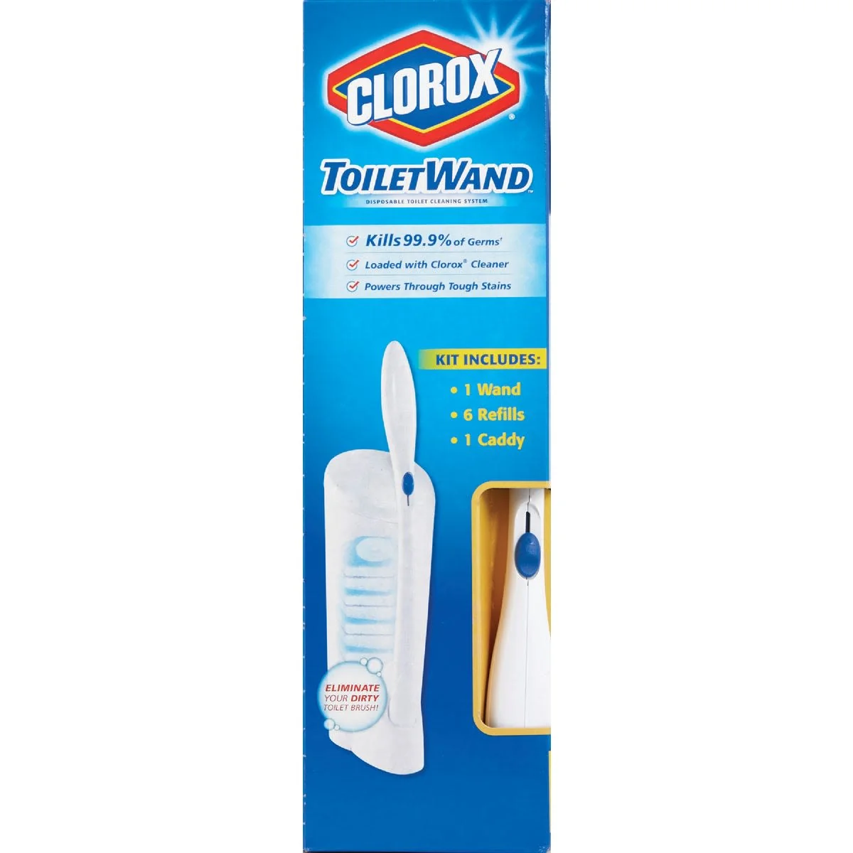 Official Clorox Toiletwand with Caddy Organic