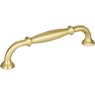 Official Hardware Resources Tiffany 128mm Pull Brushed Gold Solid