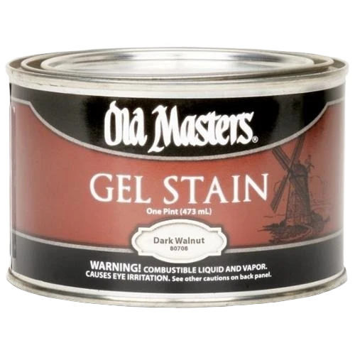 Comfortable Old Masters Dark Walnut Oil Base Gel Stain 1 Pint Casual