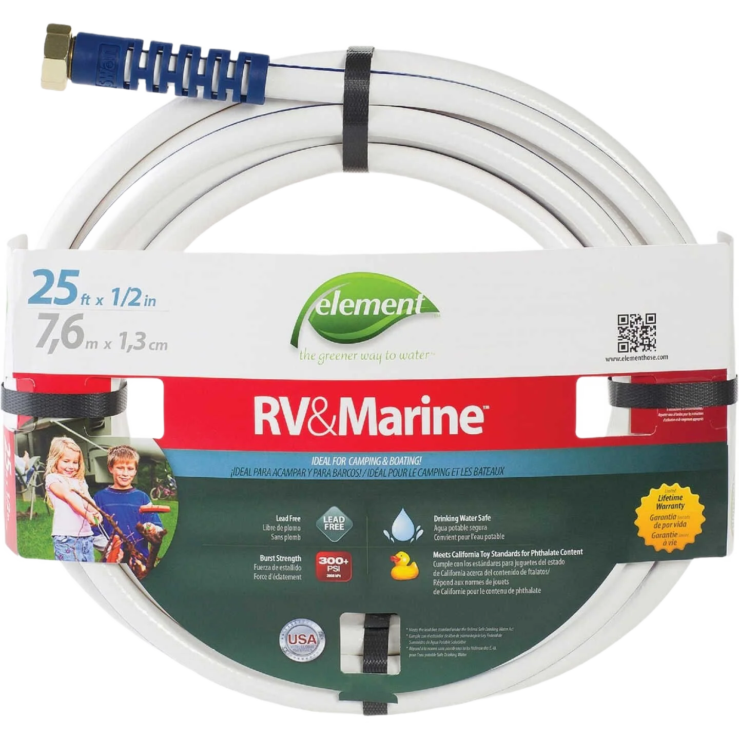 Superior Element RV Marine Hose 25 ft. Prestigious