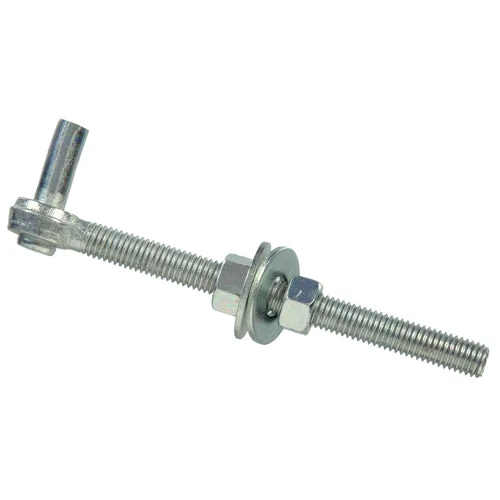 Authentic Hillman 3 4 x 12 in. Gate Bolt Hook Zinc-Plated Premium