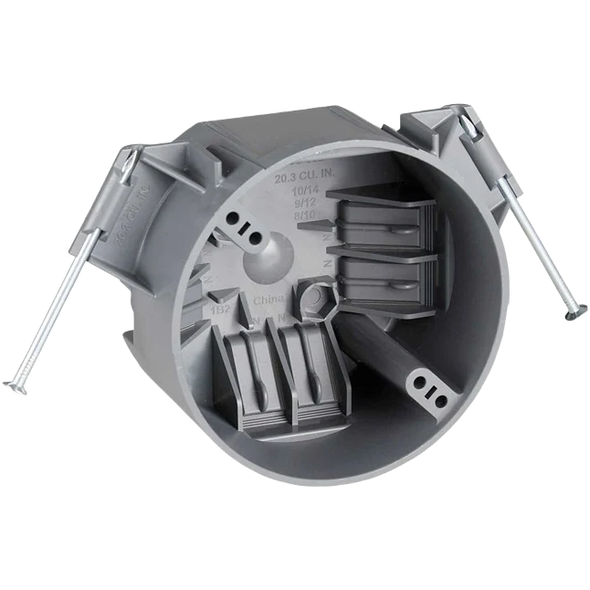 Specialty Do it PVC Molded New Work Ceiling Box Solid