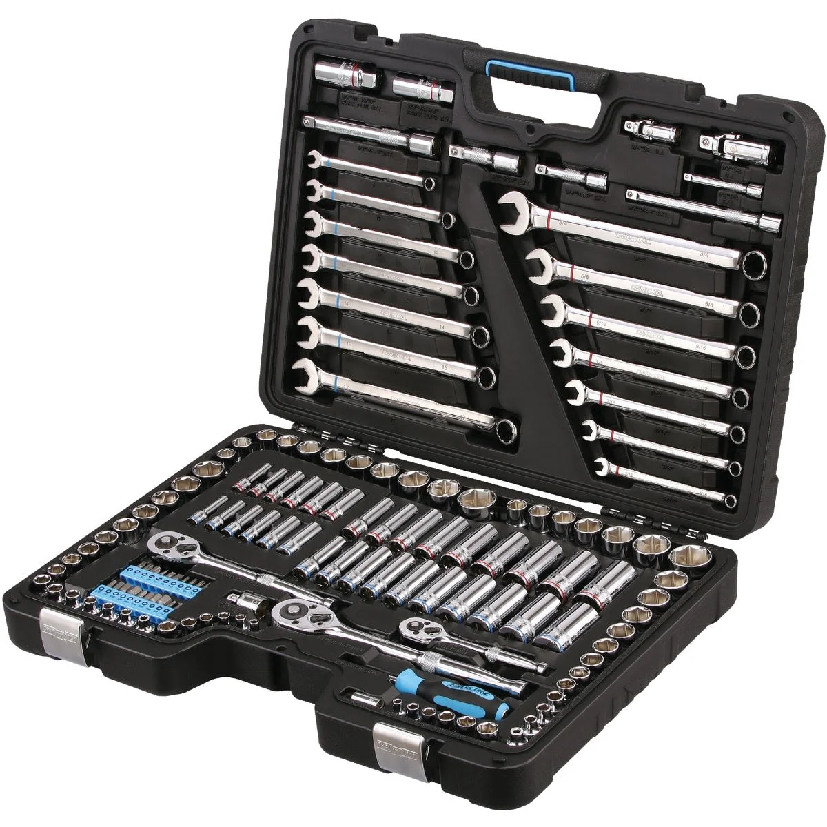 Premium Channellock 139-PC Standard Metric 6-Point Combination Ratchet Socket Set Dependable