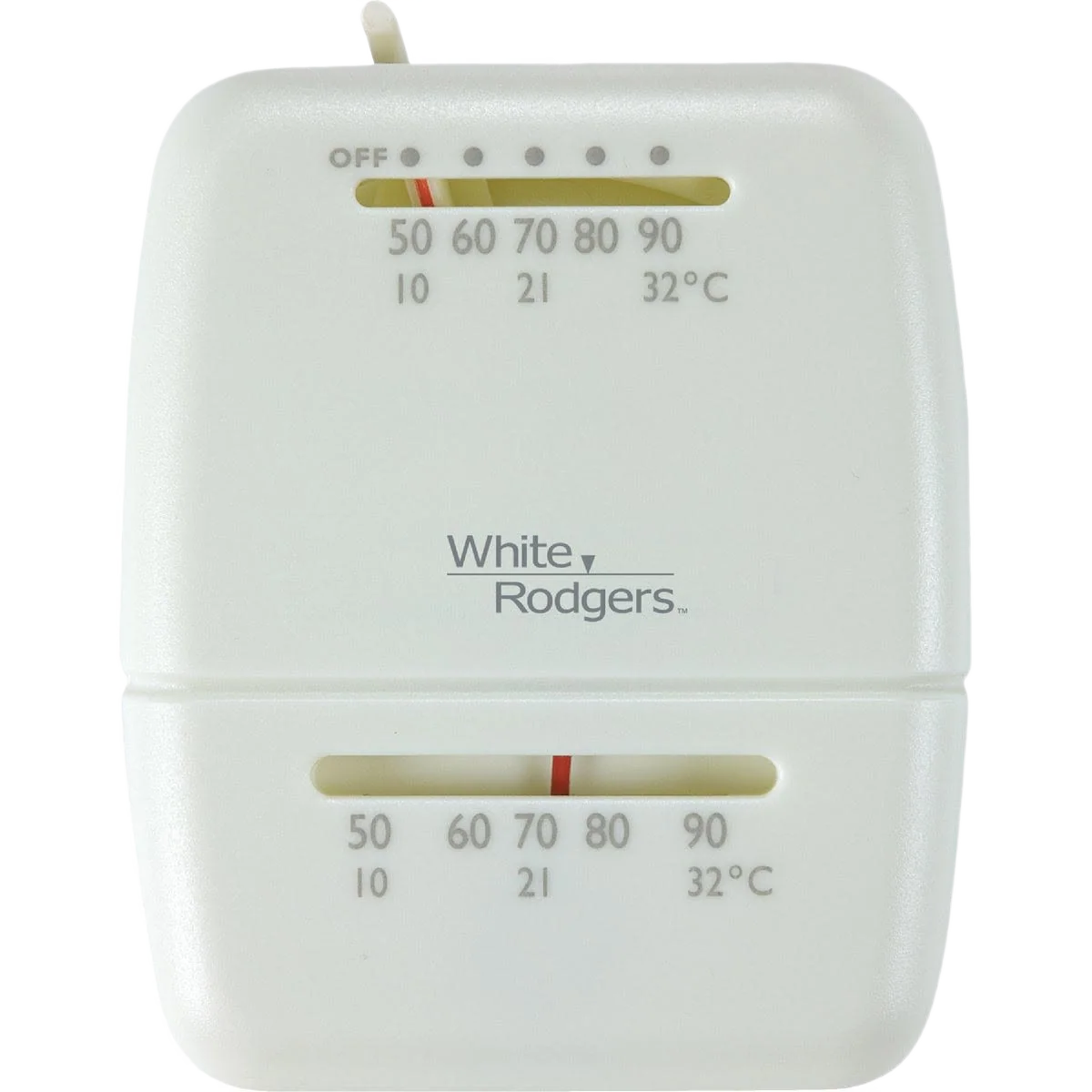 Modern White Rodgers Heat Only Mechanical Thermostat Safe