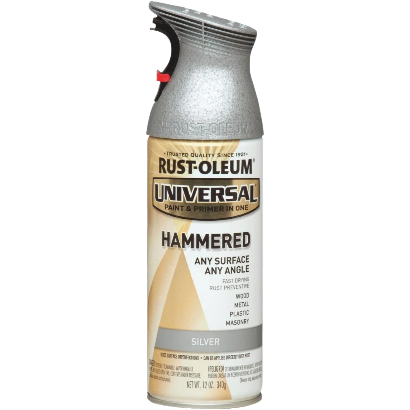 High-Quality Rust-Oleum Universal Metallic Titanium Silver Spray Paint Primer 11 oz. Artisan