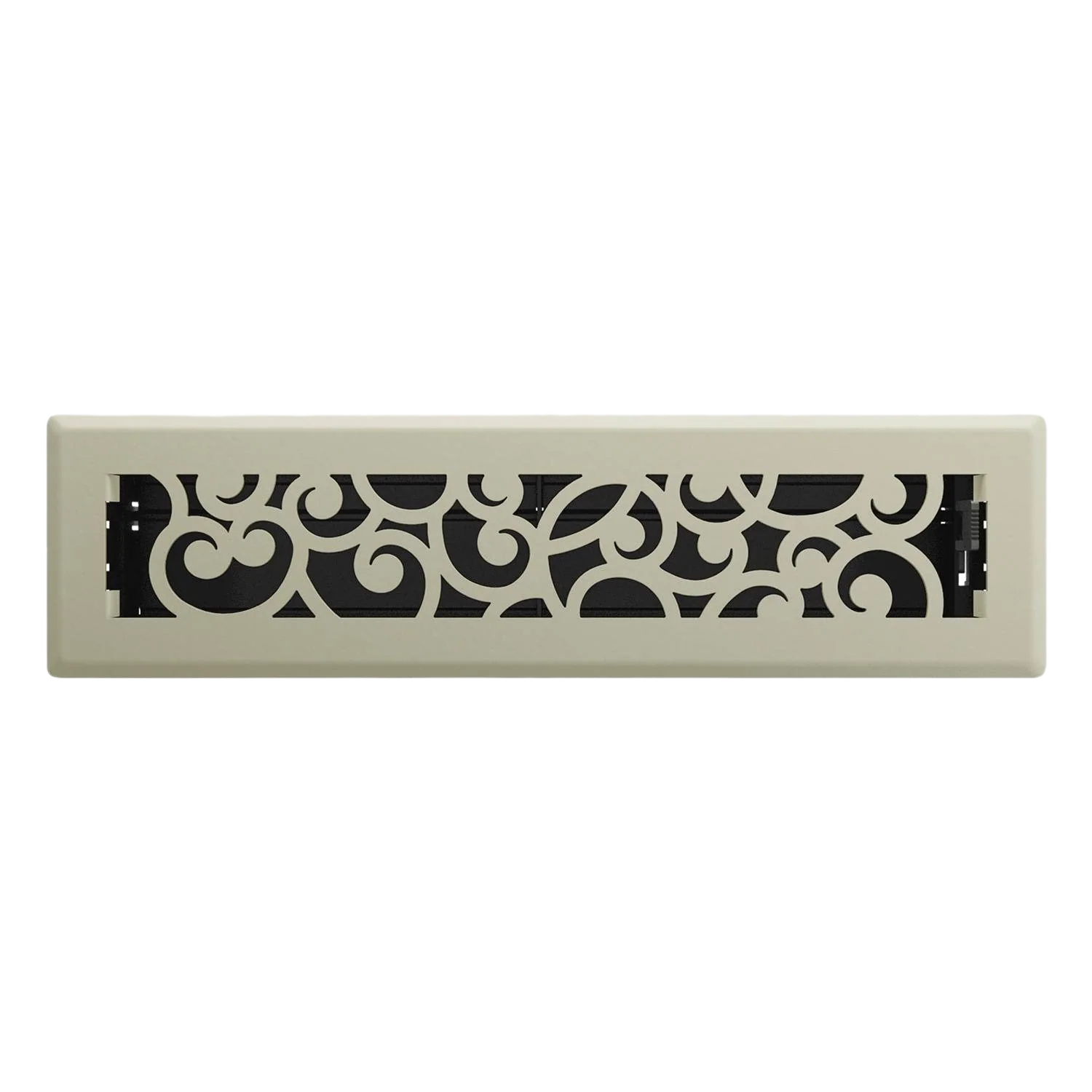 Superior Imperial 2-1 4 in. x 12 in. Wonderland Floor Register Satin Nickel Innovative