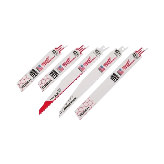 Organic Milwaukee SAWZALL® 5-PC Demolition Blade Set Verified