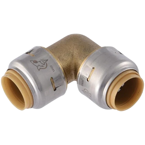 Eco-Friendly SharkBite Max 1 2 x 1 2 90 Deg. Push-to-Connect Brass Elbow Exclusive