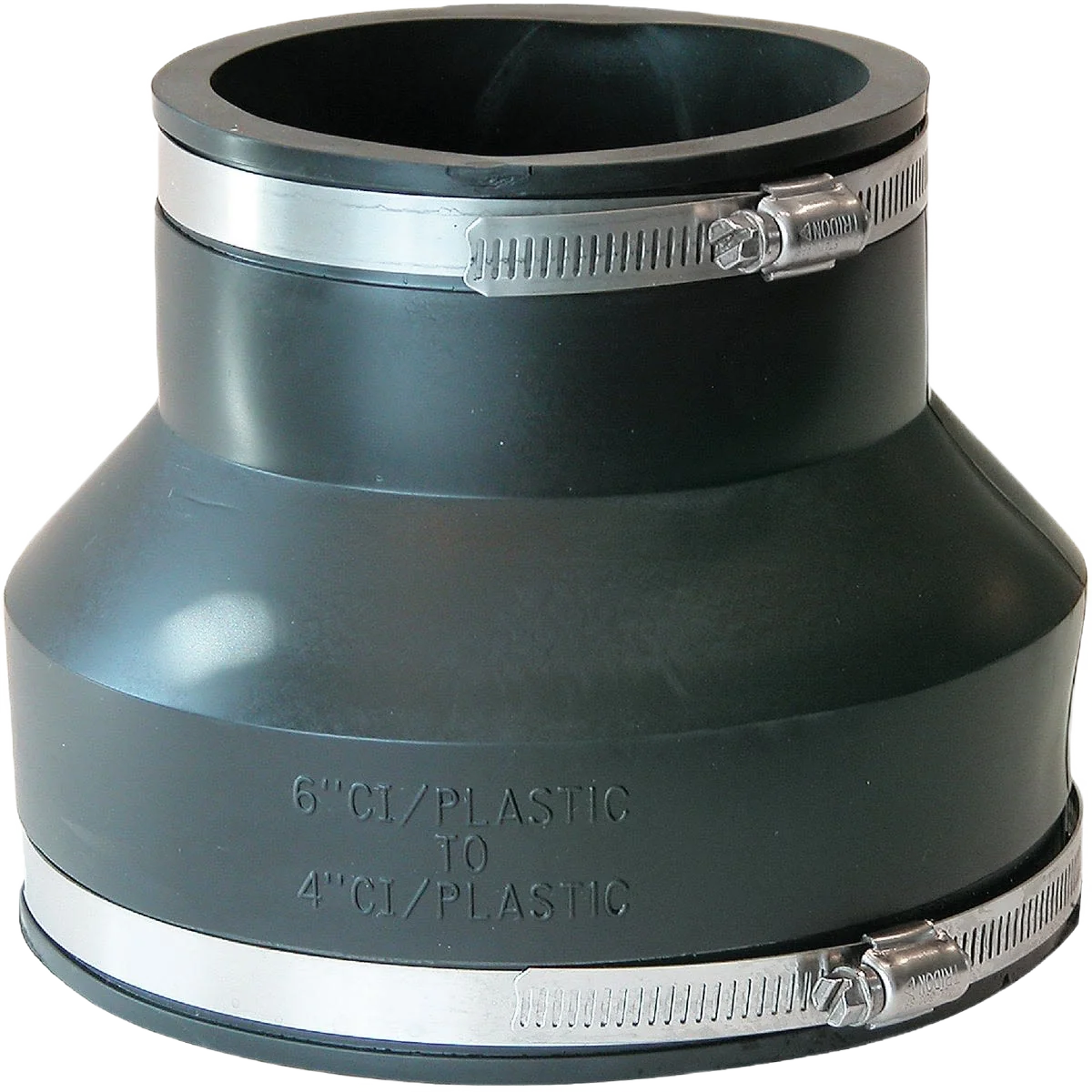 Practical Fernco Flexible PVC Coupling 6 In. x 4 In. Proven