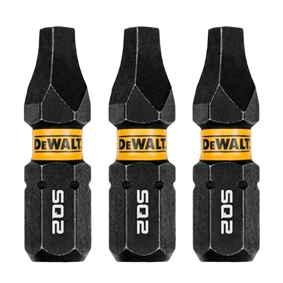 Healthy DEWALT 1 Flextorq Square 2 Drill Bit 3-Pack Functional