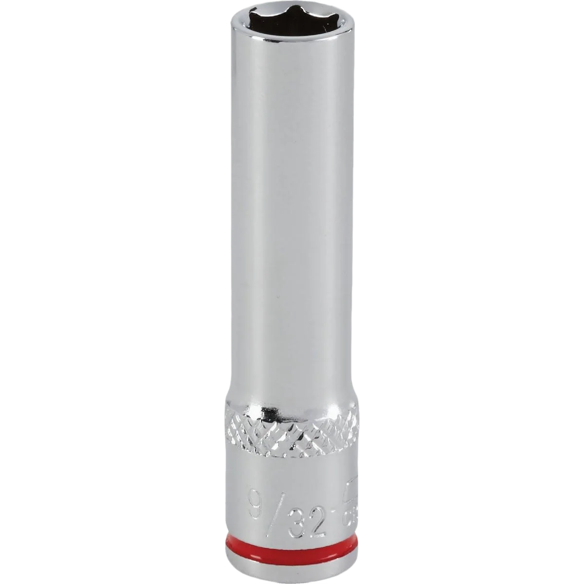 Lightweight Channellock 1 4 in. Drive 9 32 in. 6-Point Deep Standard Socket Solid