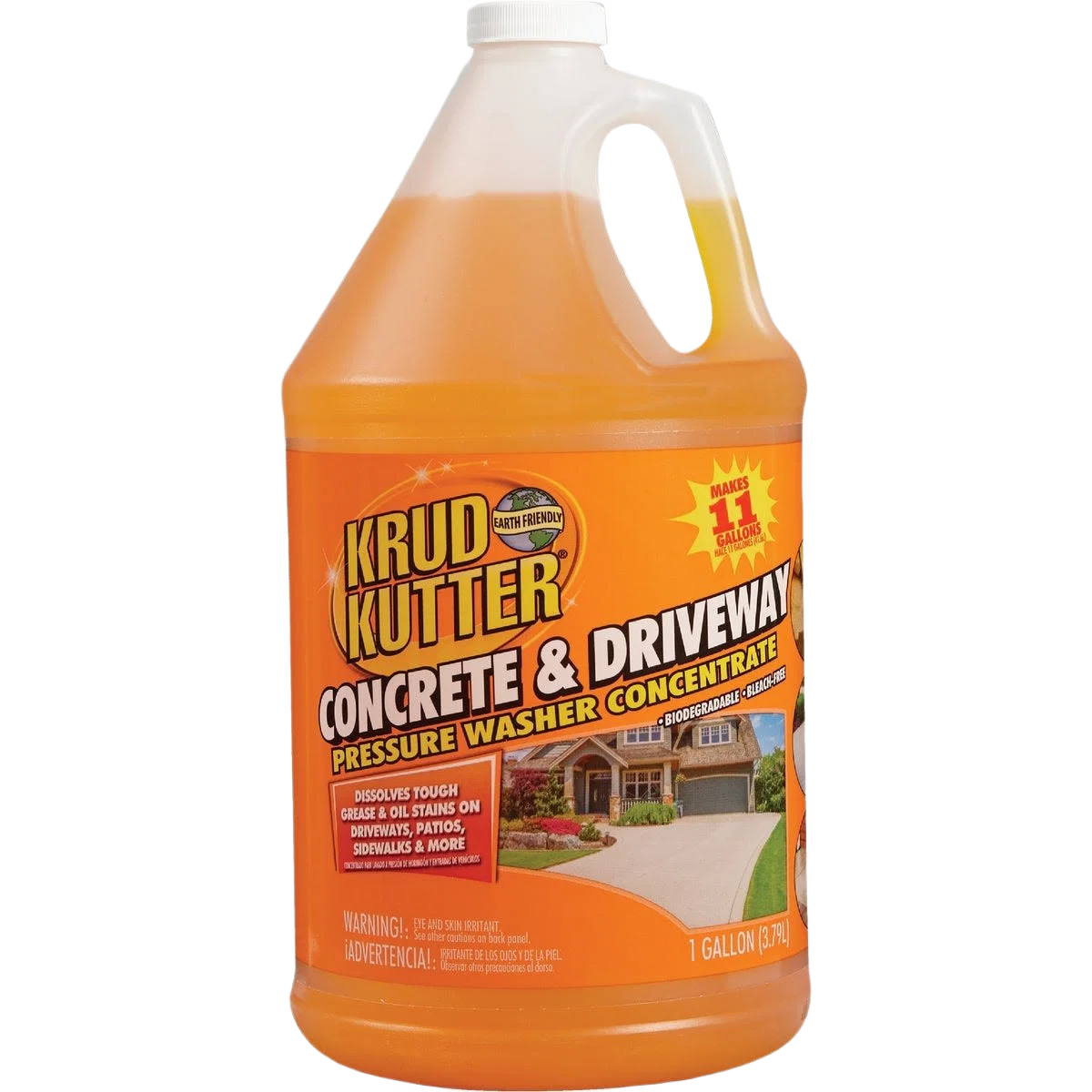 Secure Krud Kutter Concrete Driveway Pressure Washer Concentrate Cleaner 1 Gallon Green