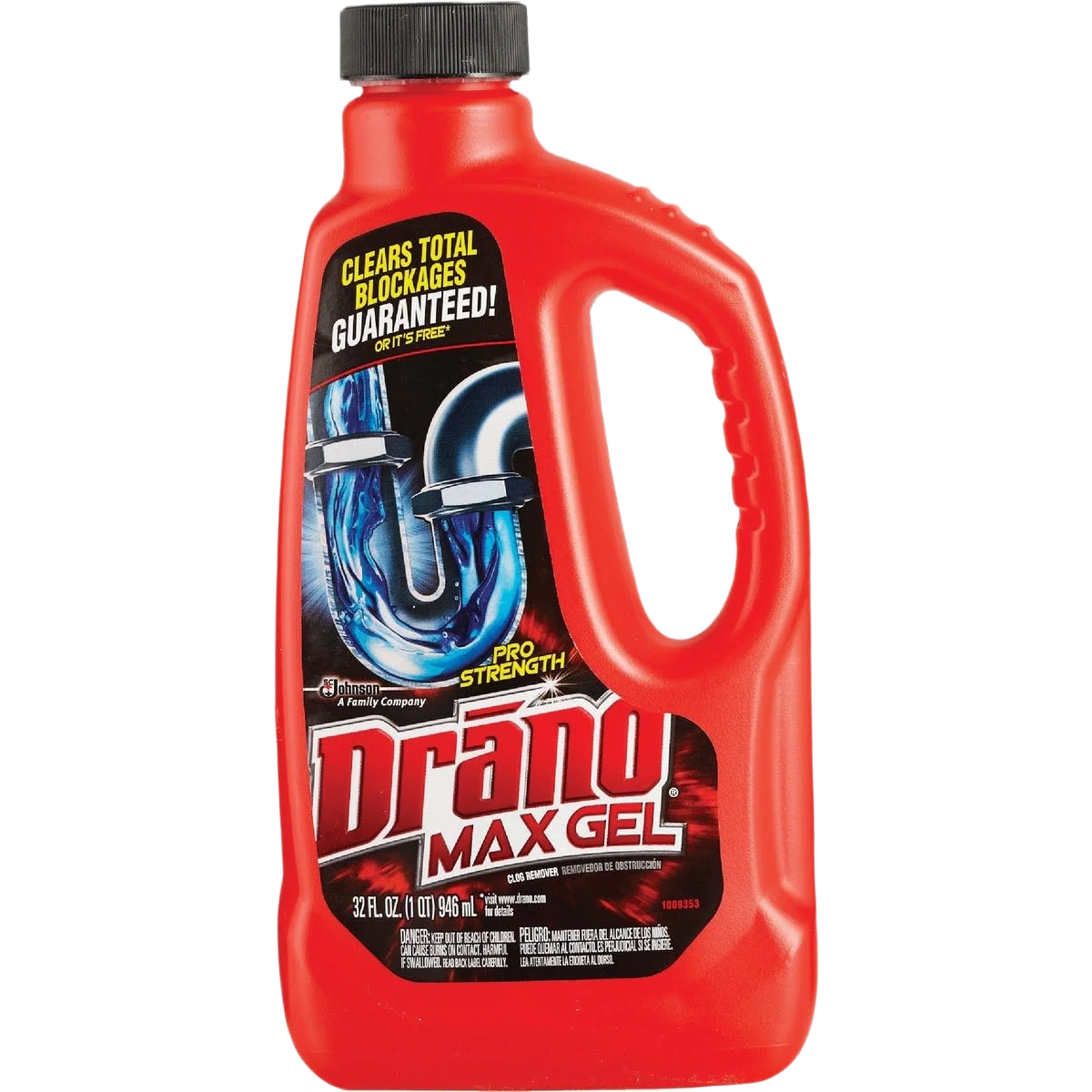 Responsible Drano 32 Oz. Pro Strenth Max Drain Cleaner Excellent