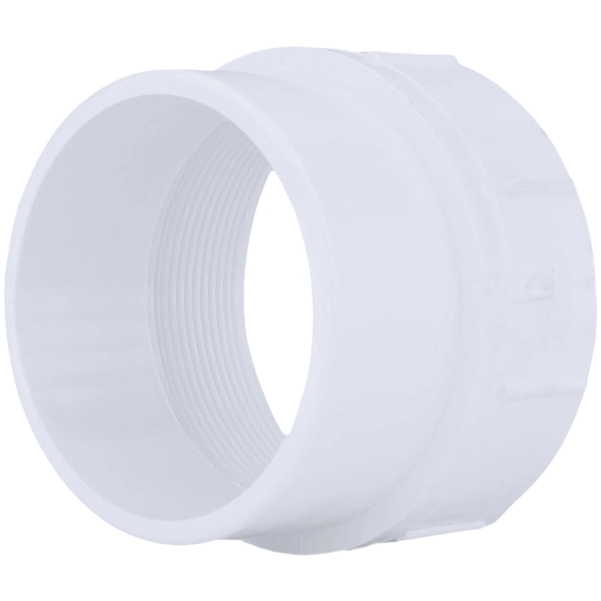 Elegant Charlotte Pipe Schedule 40 DWV Pipe Cleanout Fitting 4 In. SPG x 4 In. FIP Natural