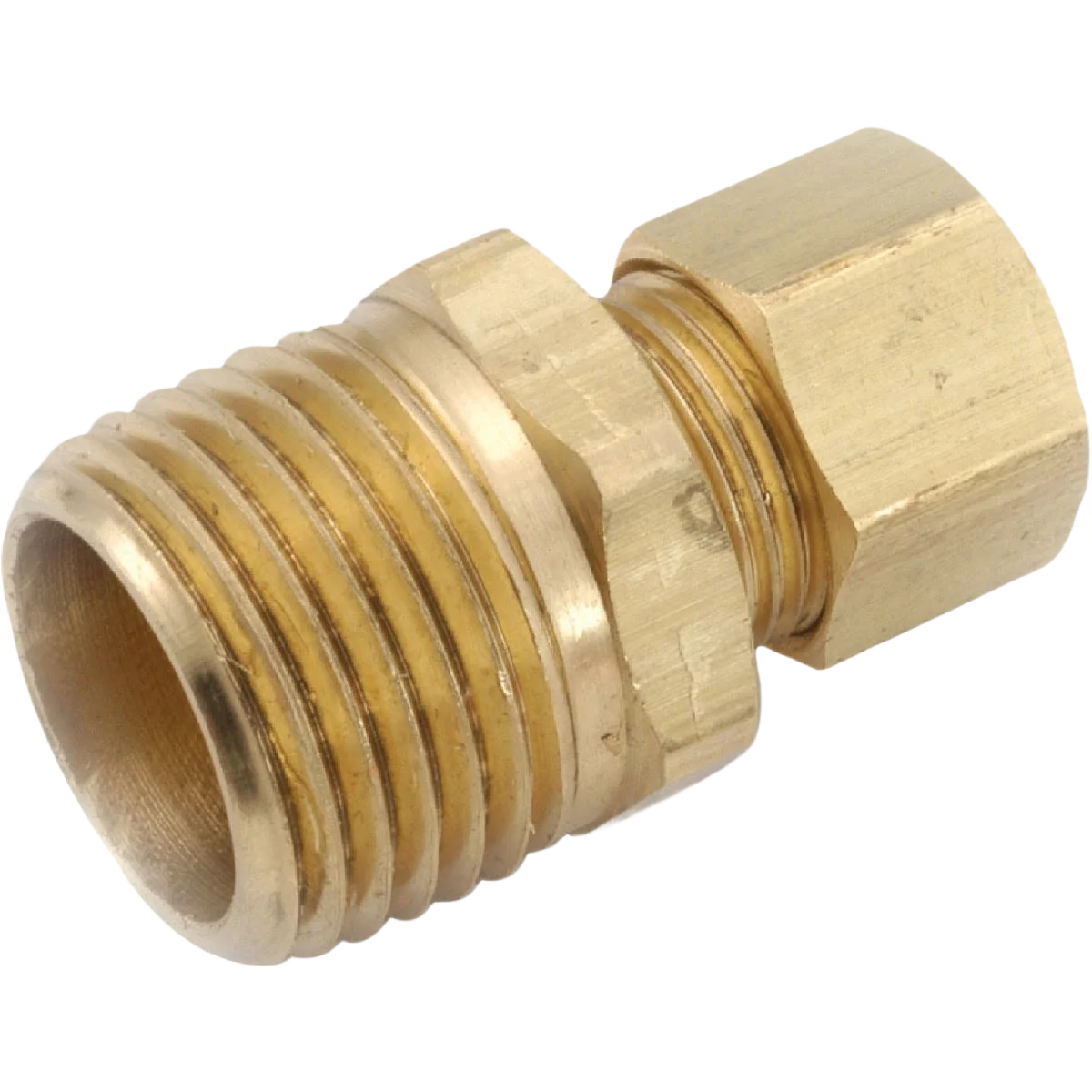 Professional Anderson Metals Male Union Compression Adapter 1 8 In. x 1 8 In. Pure