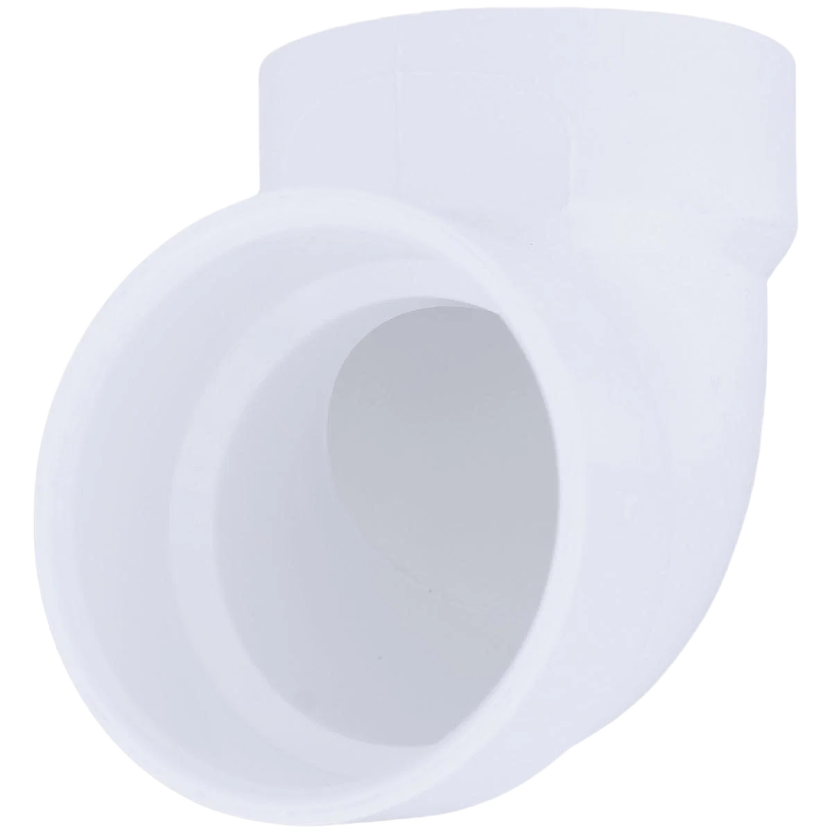 Natural Charlotte Pipe 2 In. Schedule 40 90 Deg. PVC DWV Vent Elbow Lightweight