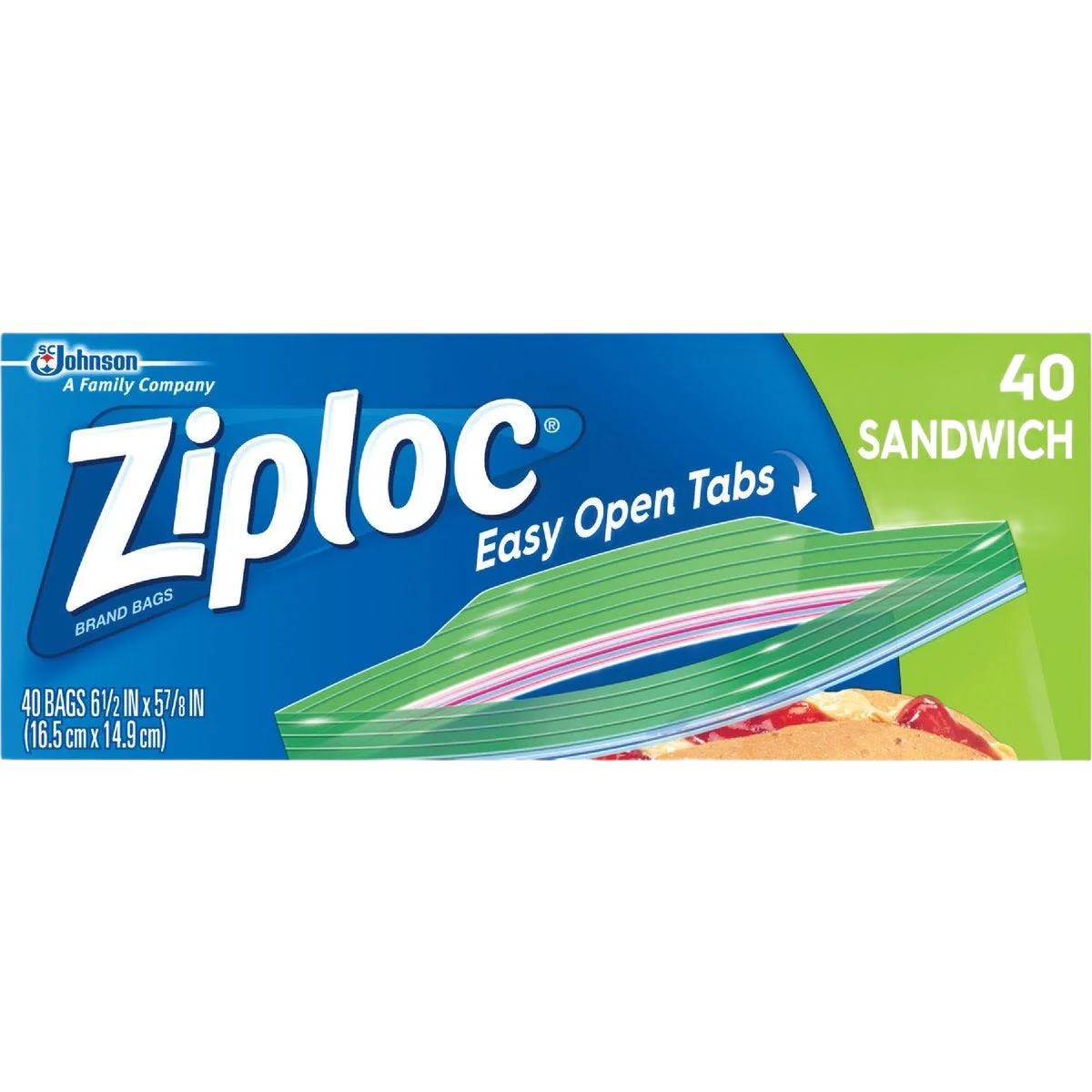 Effective Ziploc Sandwich Food Storage Bag Secure