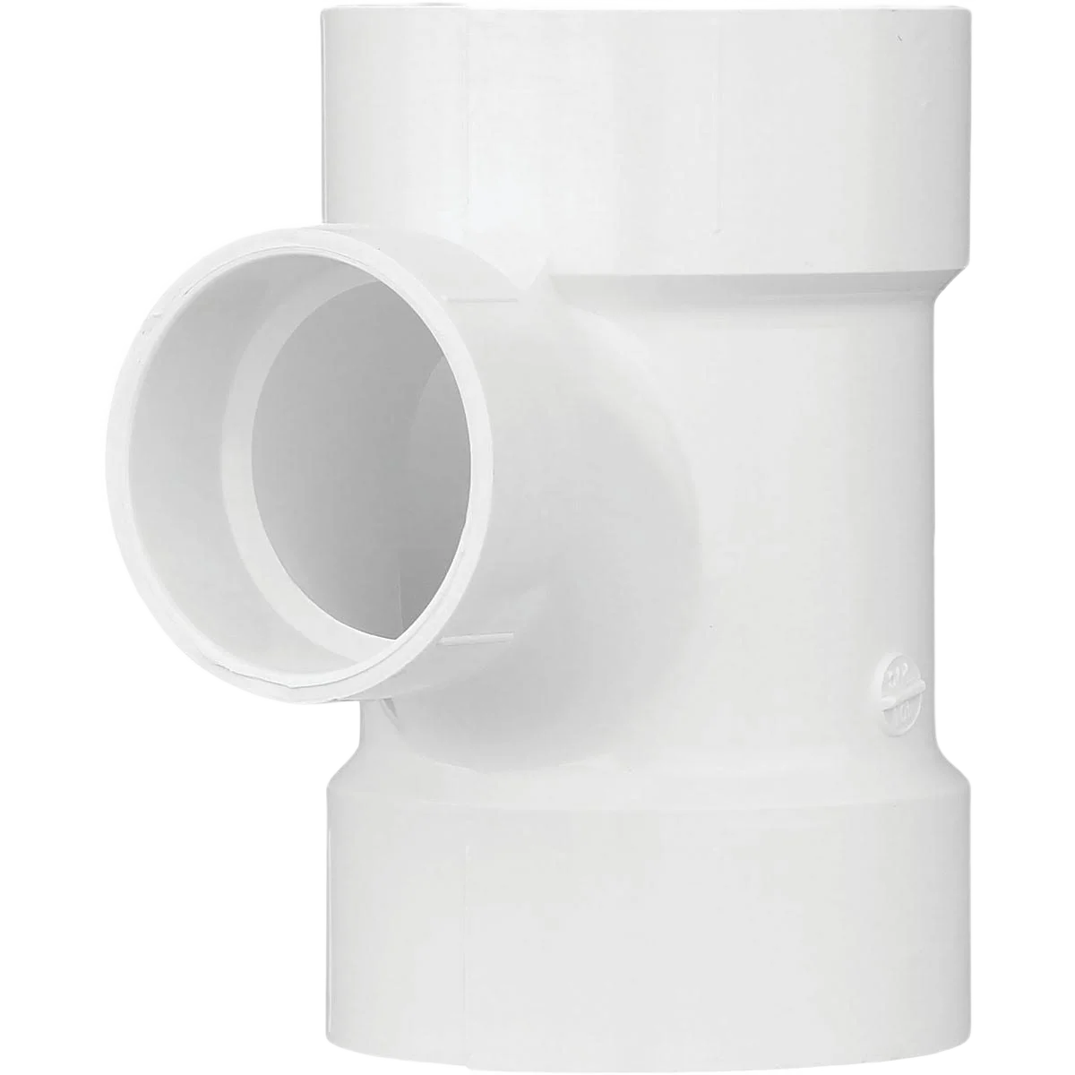 First-Class Charlotte Pipe Reducing Sanitary PVC Tee 3 In. x 2 In. Smooth
