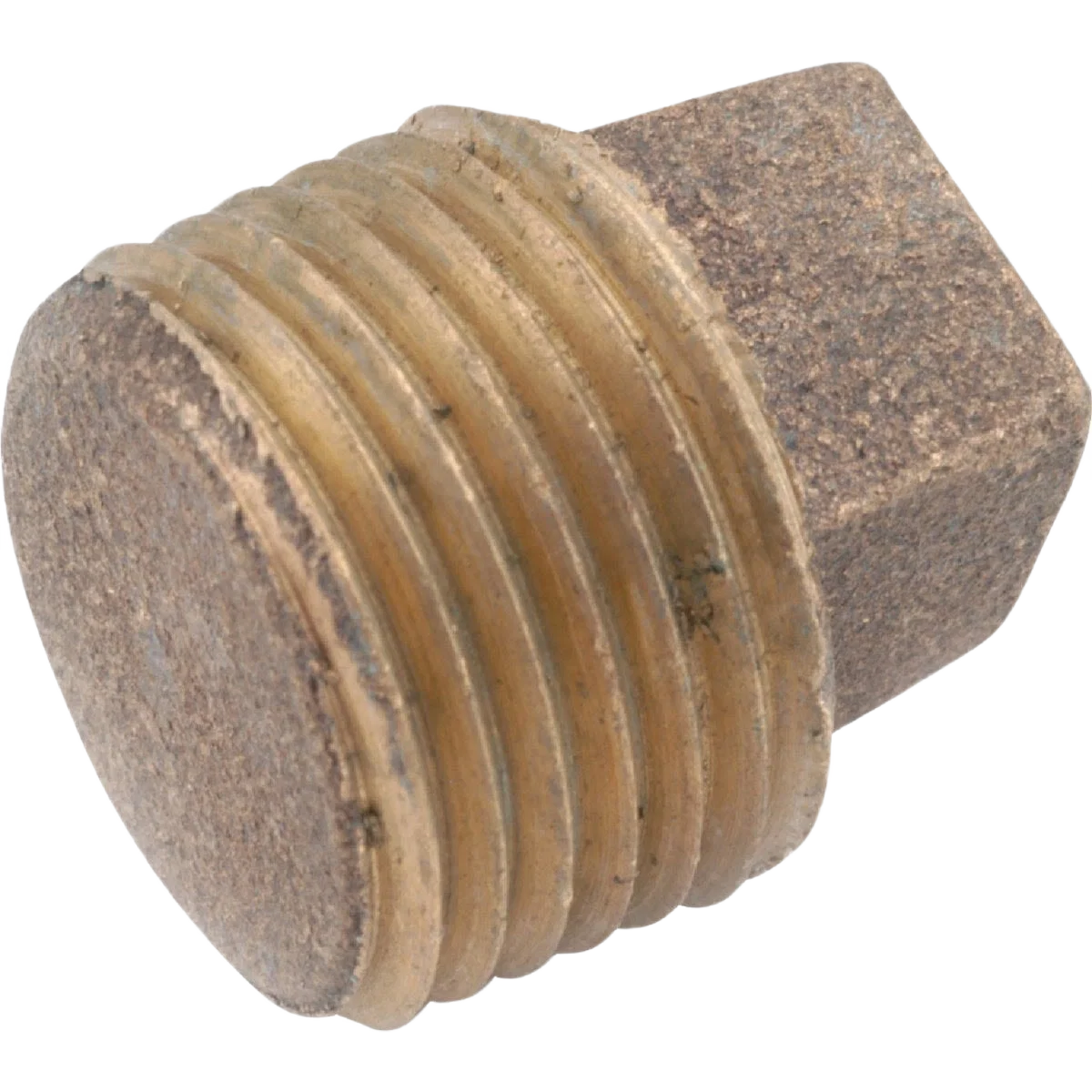 Easy-to-Use Anderson Metals 1 4 In. Red Brass Threaded Solid Pipe Brass Plug Breathable