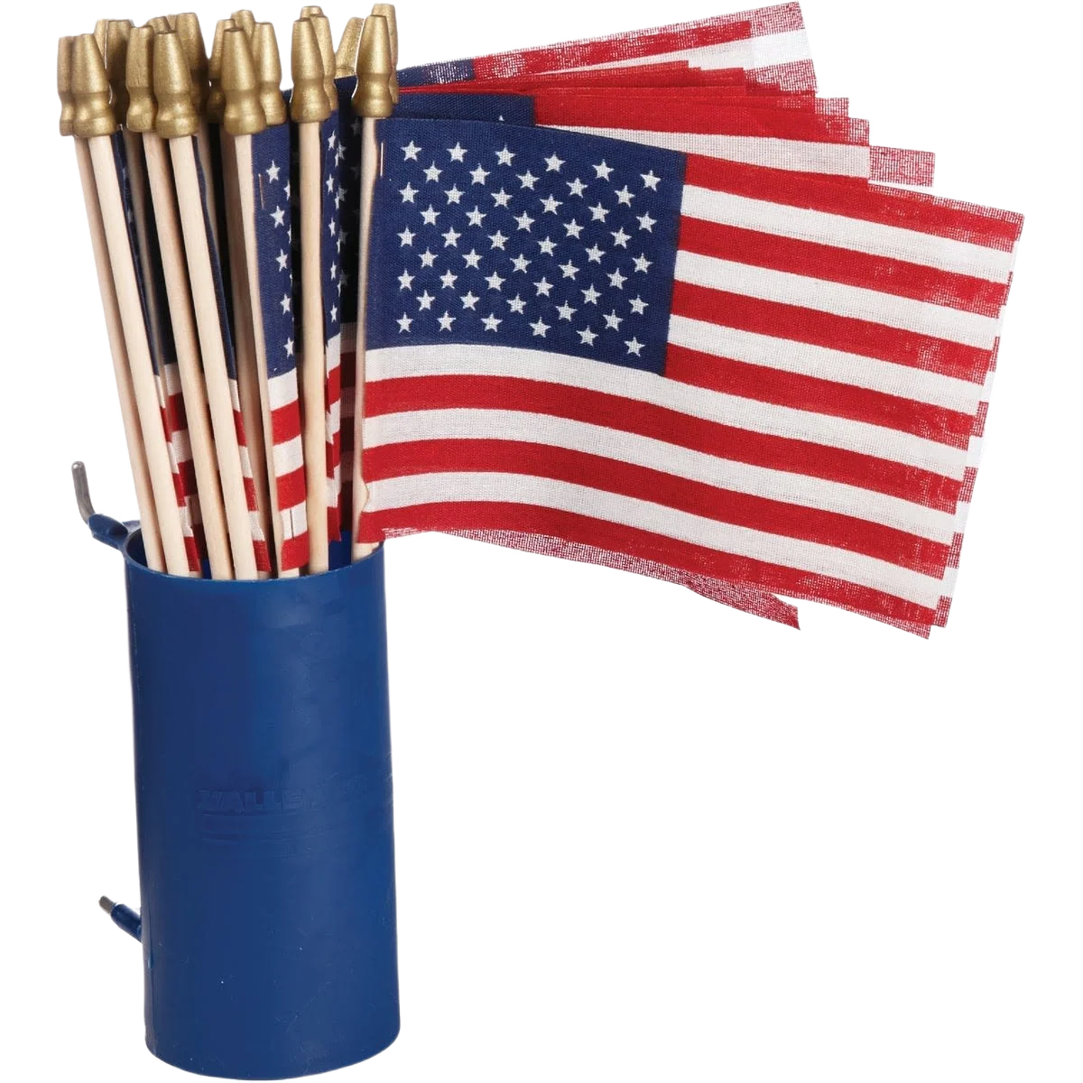 Exclusive Valley Forge Polycotton Stick American Flag 4 x 6 in. Optimized