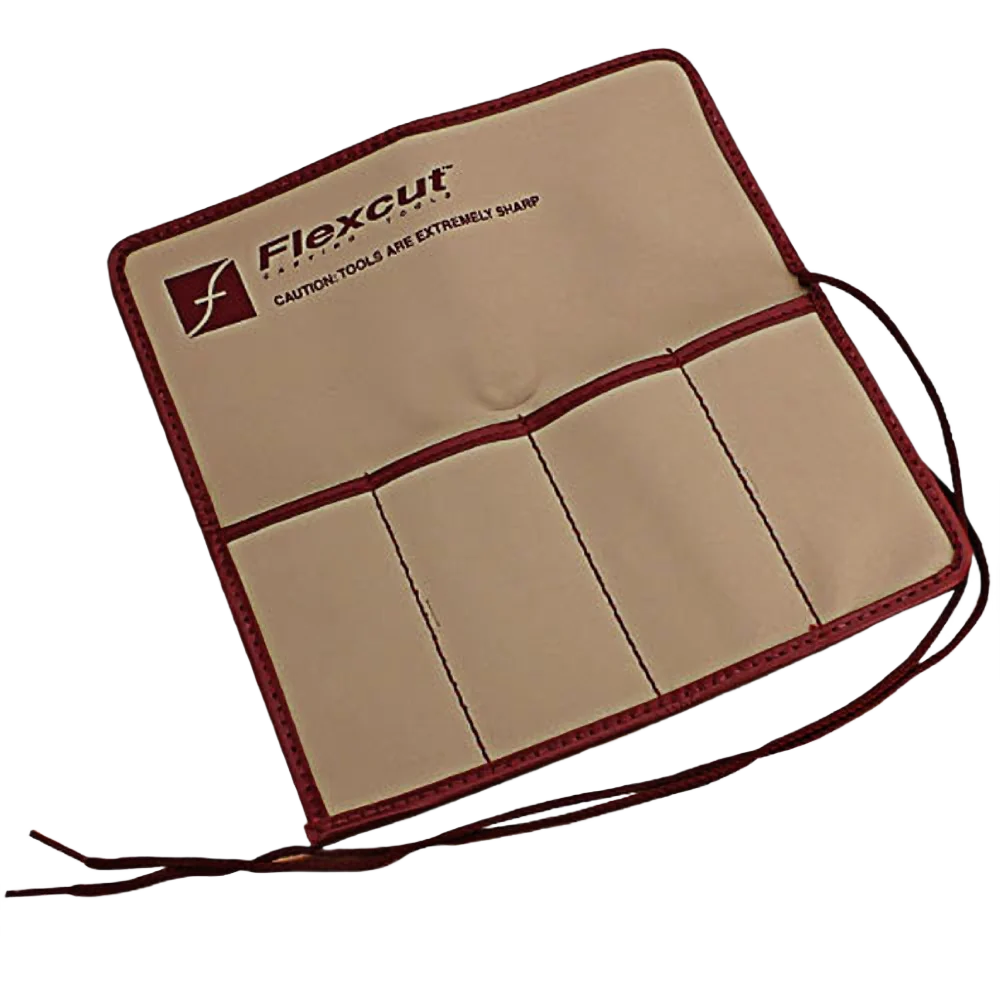 Prestigious Flexcut 4 Pocket Knife Roll Fashionable