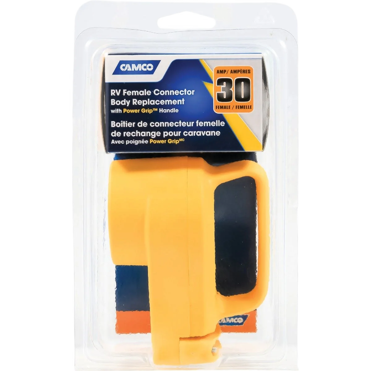 Casual Camco Power Grip RV Receptacle Recyclable