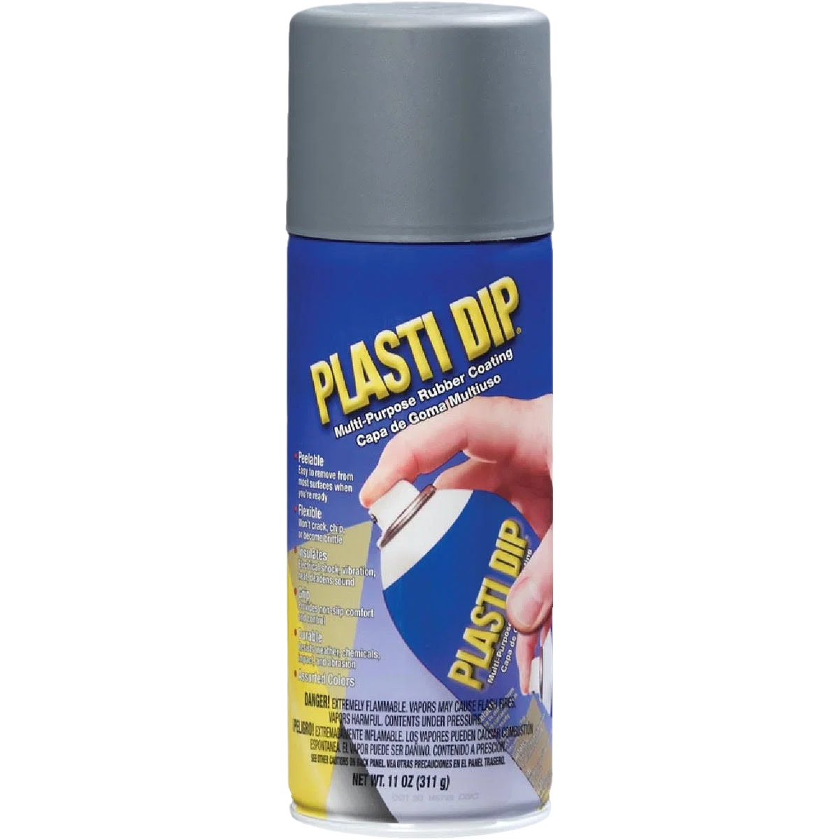 Consistent Performix Gunmetal Plasti Dip Blaze Rubber Coating Spray Paint 11 oz. Smooth
