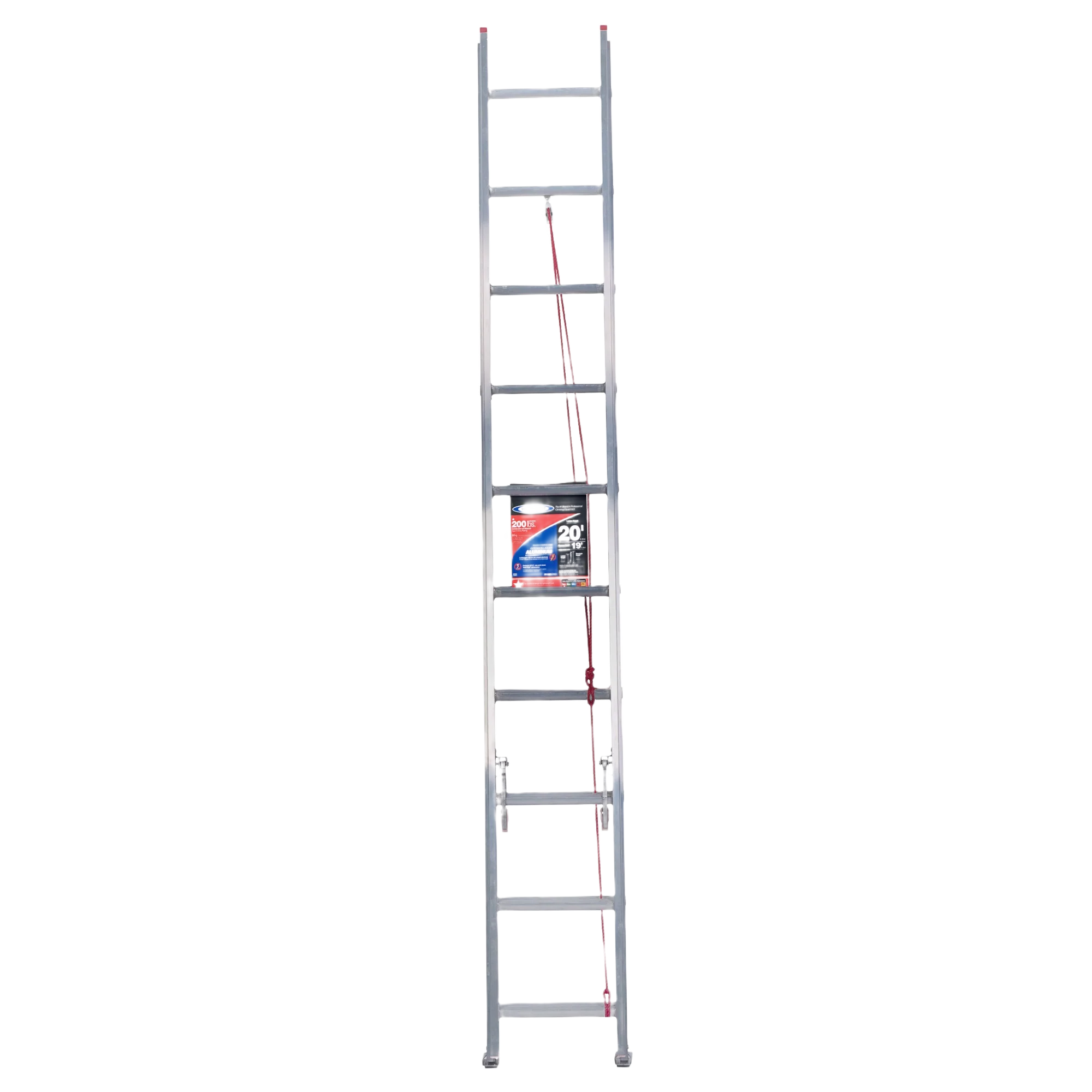 Quality Werner 20 ft. Aluminum Type III Extension Ladder 200 Lb. Capacity Fine