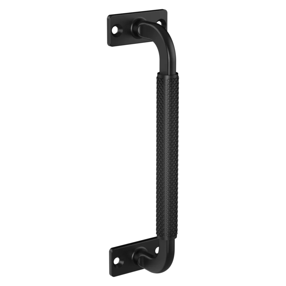 Functional National Hardware 9 Black Industrial Gate Pull Comfortable