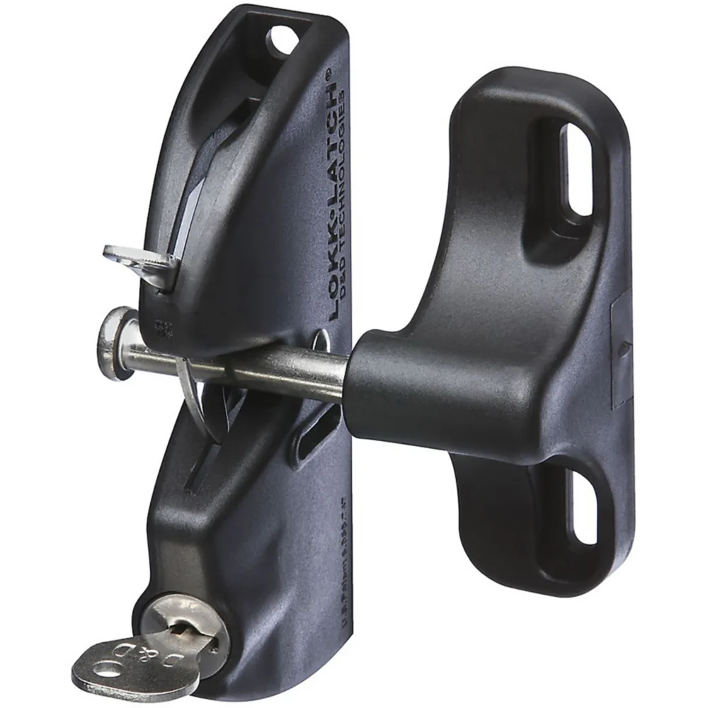 Eco-Friendly National Hardware LokkLatch Gate Latch Flexible