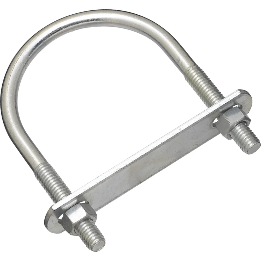 Luxury National Hardware 3 8 x 2.95 x 4.5 Zinc Round U Bolt Comfortable