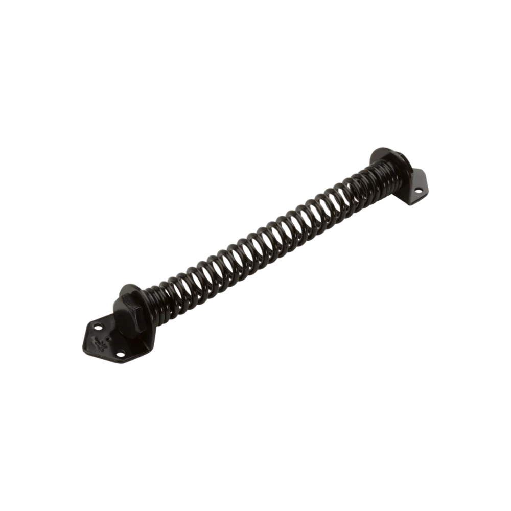 Versatile National Hardware 11 Black Cold Rolled Steel Gate Spring Stylish
