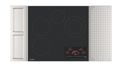 Stylish 24 Electric Cooktop 4 Heating Zones Prestigious