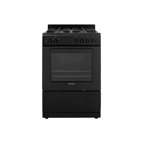 Relaxed Danby 24″ Wide Gas Range in Black Long-Lasting