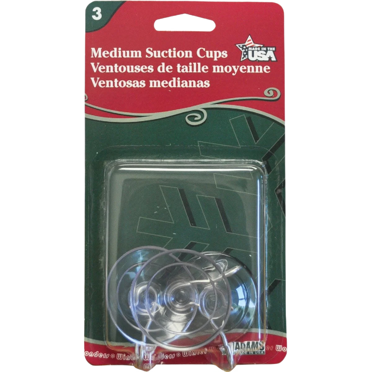 Secure Adams Suction Cup Green