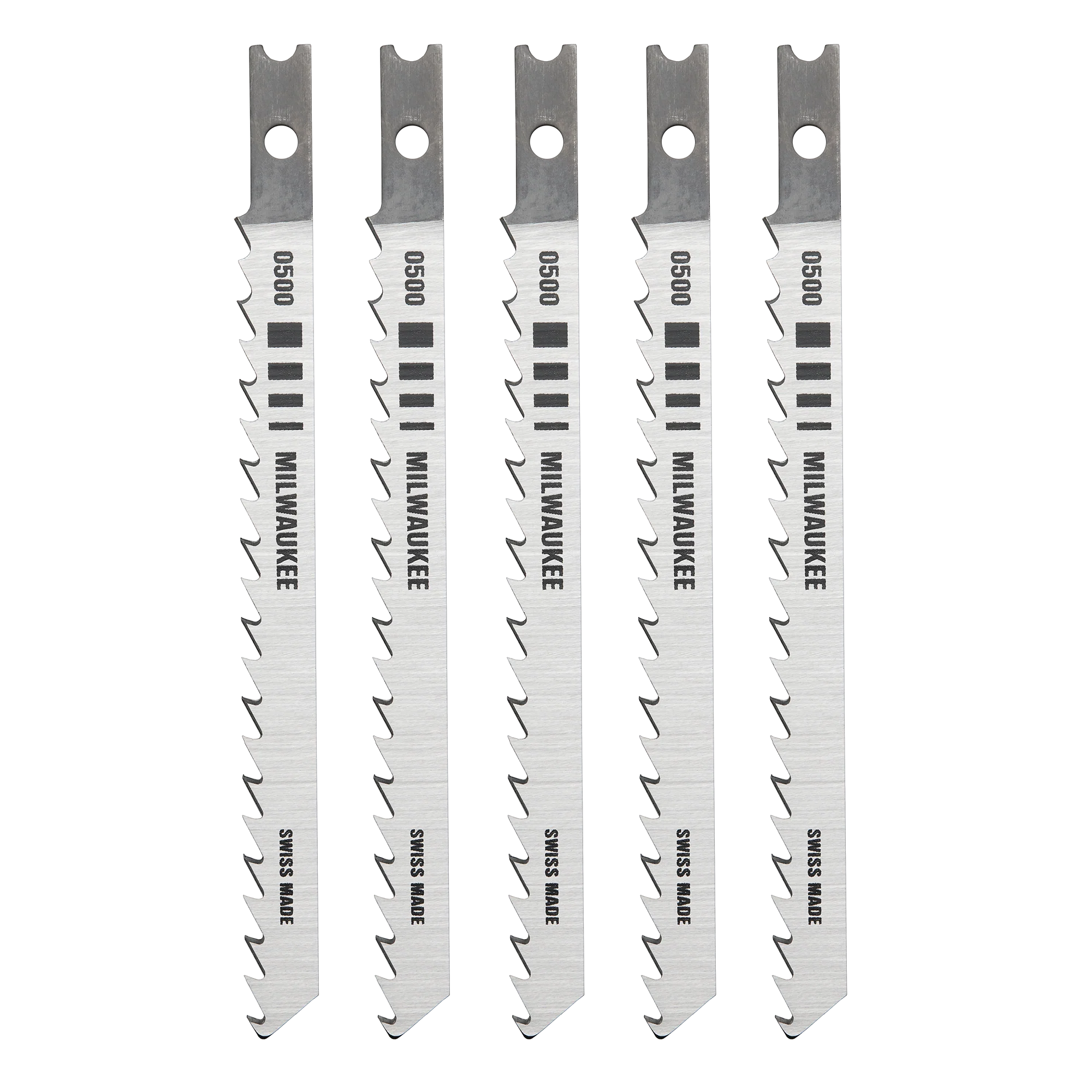 Casual Milwaukee 4 6TPI U-Shank Wood High Carbon Steel Jig Saw Blades 5 PK Enhanced