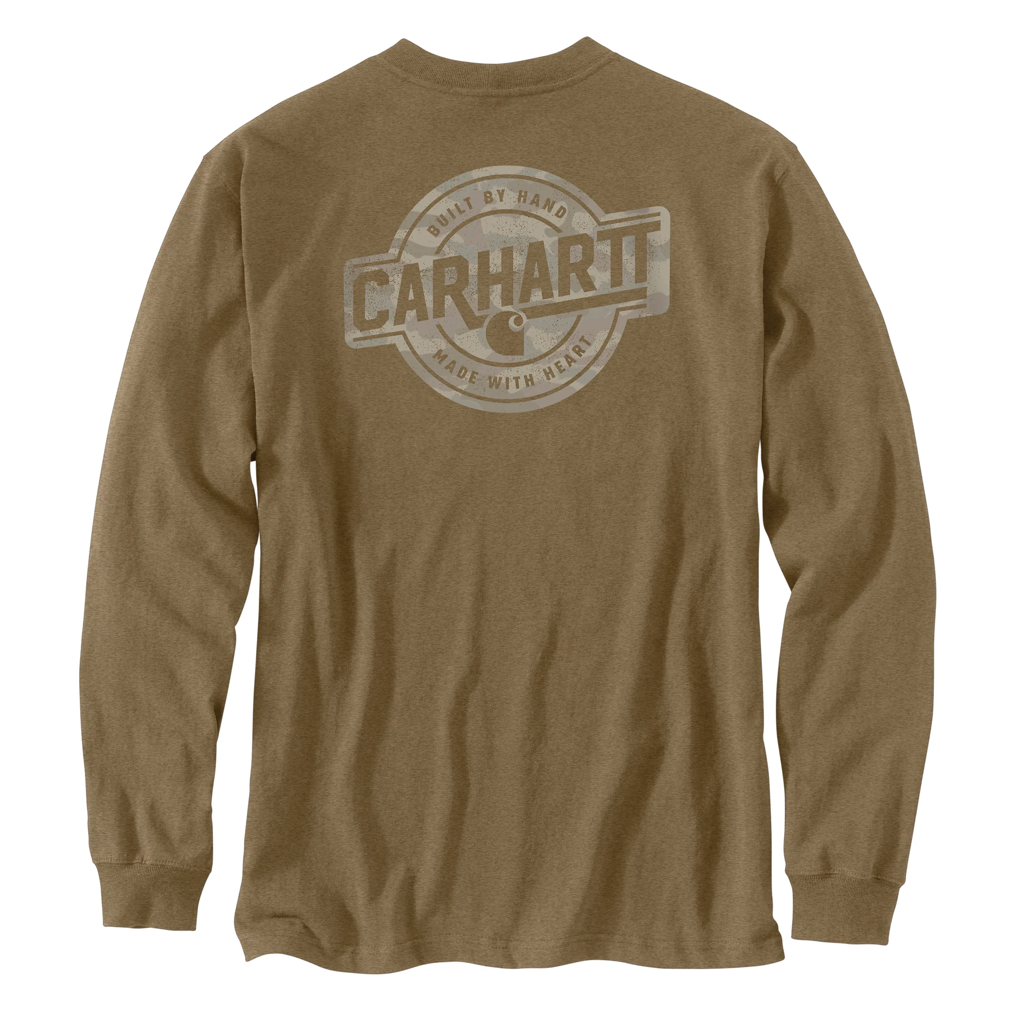 Fast Carhartt Men’s Irvine Relaxed Camo Badge Long Sleeve T-Shirt Trusted