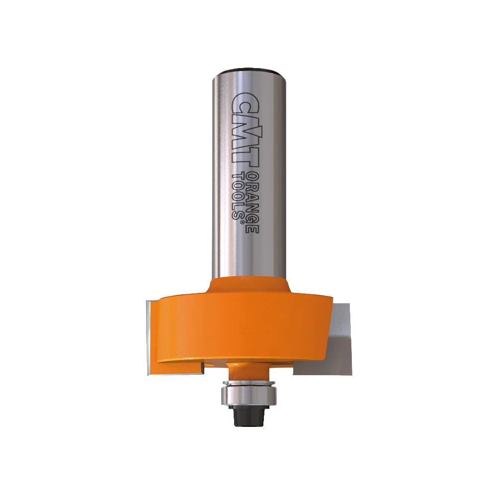 Expertly Made CMT Orange Tools 1-1 4 x 1 2 Rabbeting Bit With Bearing 1 4 Shank Rh Casual