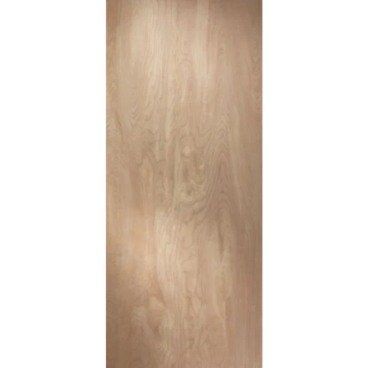 Dependable 30 in. x 80 in. Flush Birch Hollow Core Pre-Hung Interior Door RH Stylish