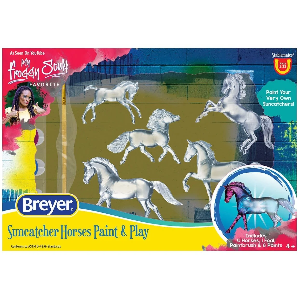 Sophisticated Breyer Suncatcher Horses Paint Play Effective