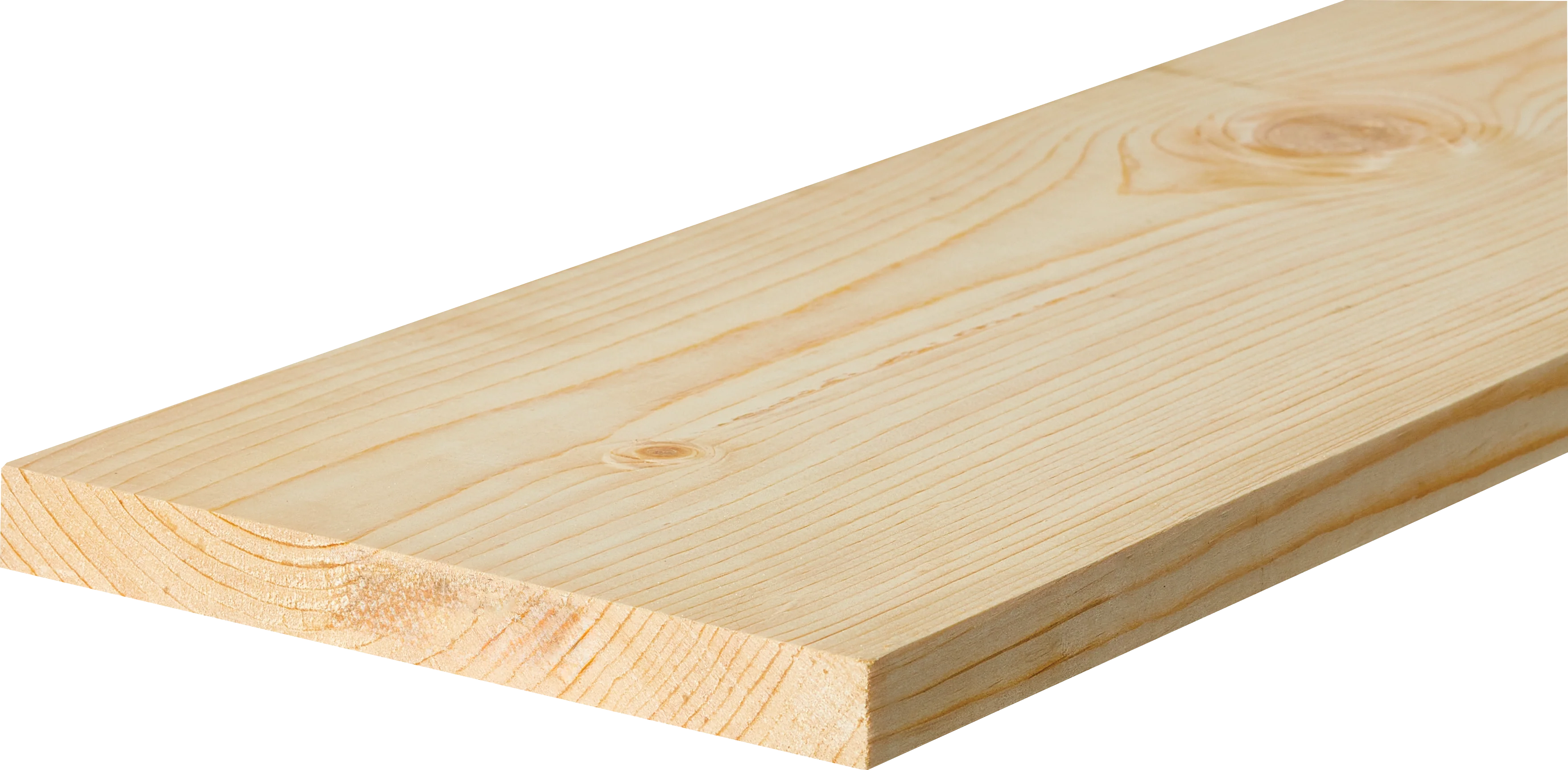 Smart Parksite Interfor 1×8 8-ft. Reserve Pine 2 BTR S4S Micro EE KD Excellent