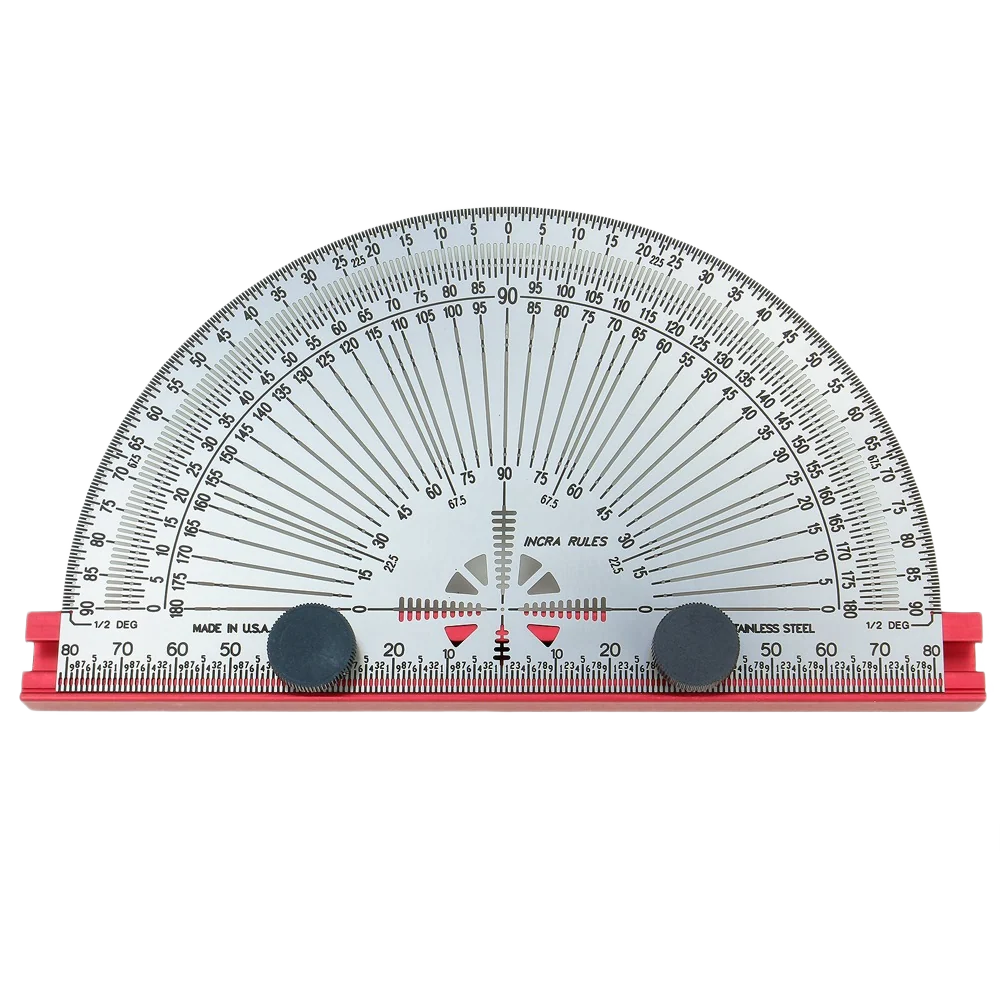 Solid INCRA 160mm Metric Protractor Proven