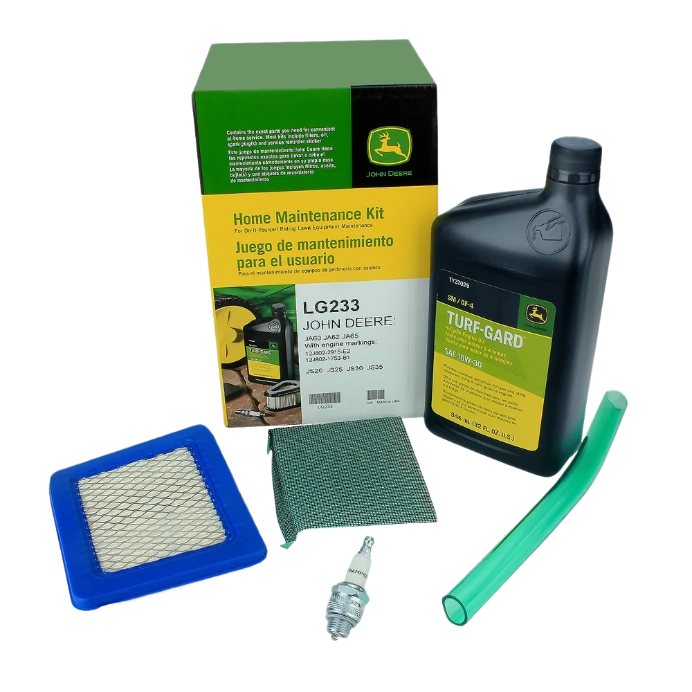 Green John Deere LG233 Home Maintenance Kit Soft