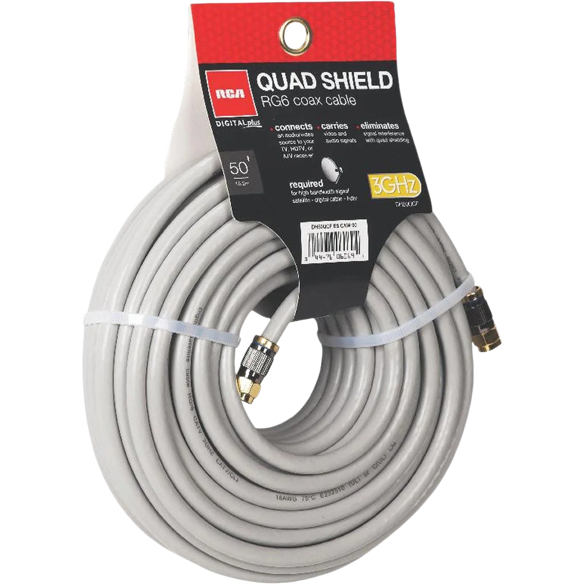 Elite RCA 50 ft. Quad Shield Cable Casual
