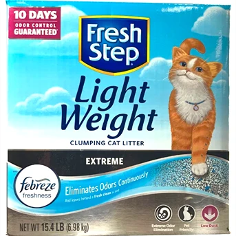 Natural Fresh Step Lightweight Extreme Clumping Litter 15.4 lb. Official
